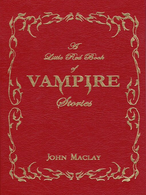 Cover image for A Little Red Book of Vampire Stories